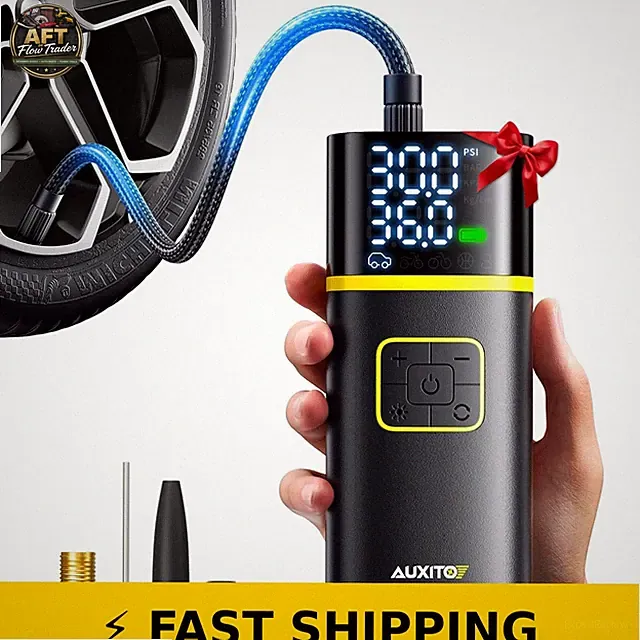 AUXITO Tire Inflator Portable Air Compressor - 150PSI Fast Inflate